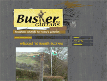 Tablet Screenshot of buskerguitars.co.uk